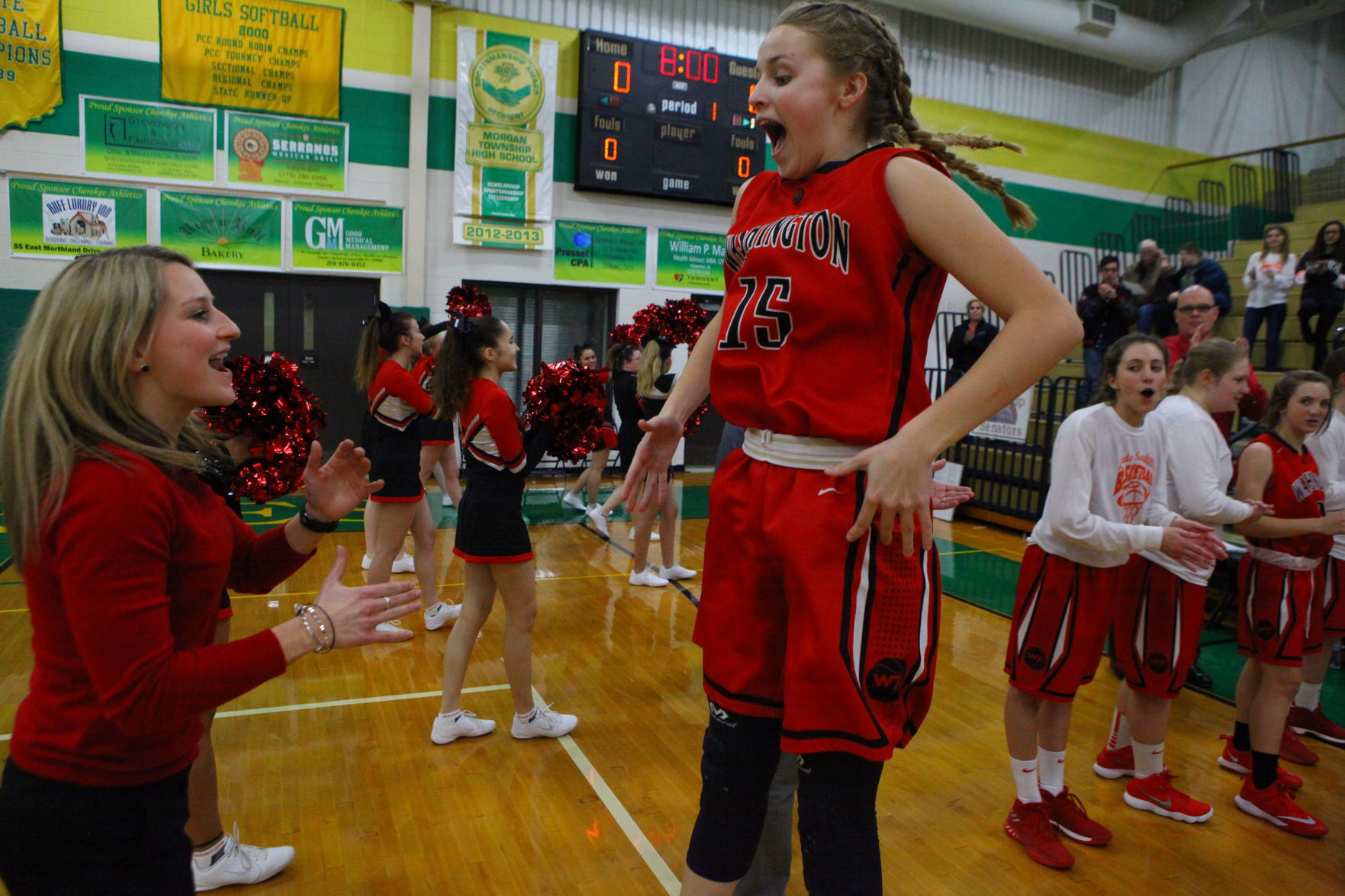 Gallery: Morgan Township Sectional girls basketball - Washington Township vs. Marquette Catholic